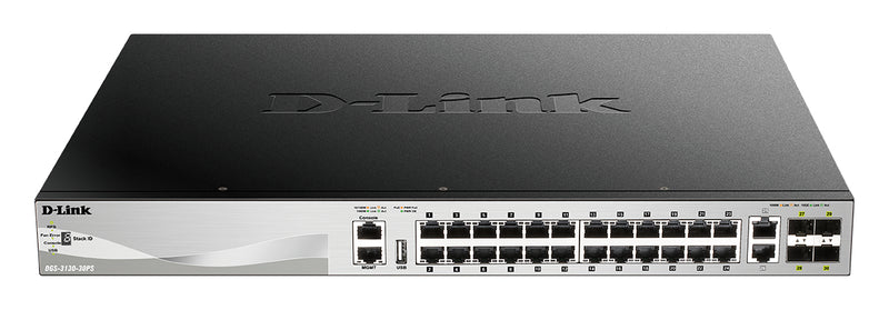 D-Link 30-Port Switch – PoE+ für einfache Netzwerkverwaltung