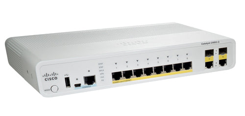 Cisco Catalyst 2960C Switch – 8 Anschlüsse, PoE-fähig