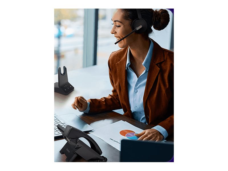 Yealink WH64 Headset – kabellos, Microsoft Teams zertifiziert