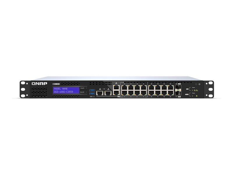QNAP Smart Edge Switch – 18 Anschlüsse, 10 & 2.5 GbE