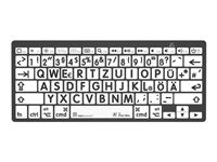 LOGIC-KEYBOARD Tastatur – Große Buchstaben, kabellos für Mac