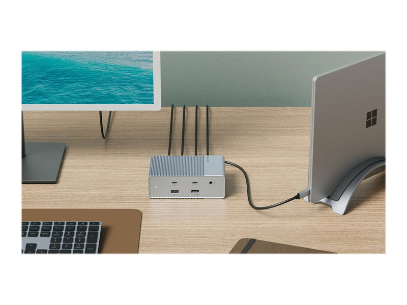 TARGUS USB-C Docking Station – 15 Anschlüsse, 4K-Video
