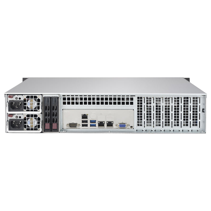Supermicro Server-Gehäuse 2U – 800W, Hot-Swap, für große Mainboards