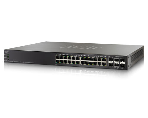 Cisco 24-Port Netzwerk-Switch – Gigabit Ethernet, PoE-fähig