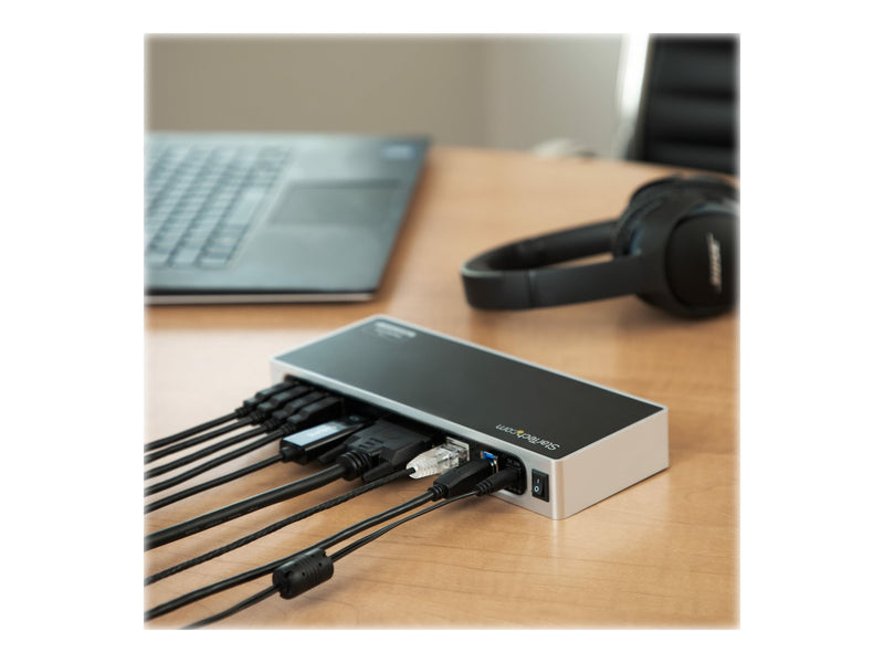 StarTech USB 3.0 Dockingstation – Dual Monitor, HDMI & DVI