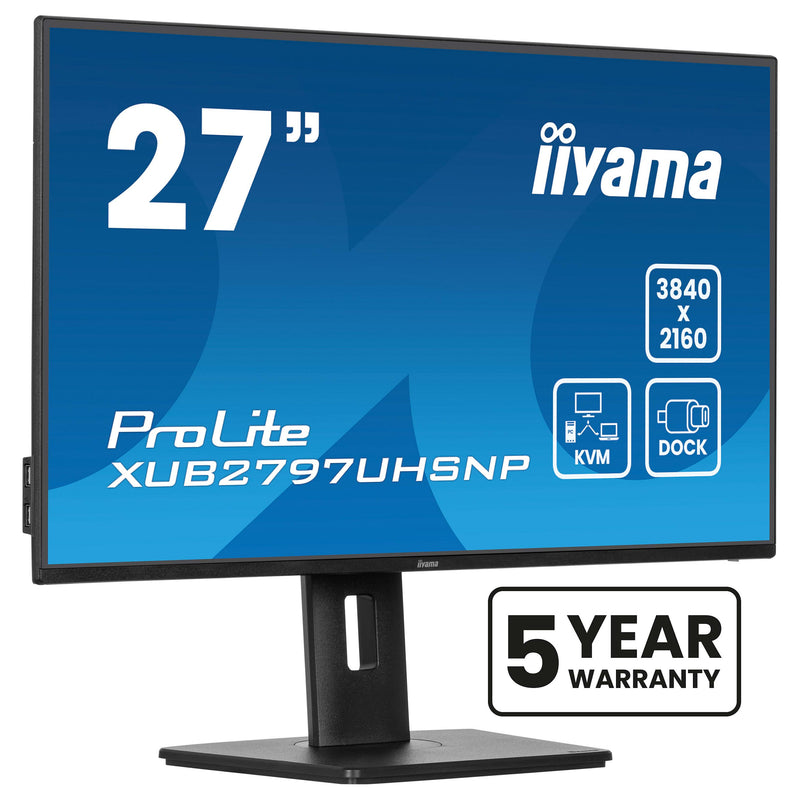 Iiyama 27" 4K Monitor – IPS-Display, USB-C-Anschluss