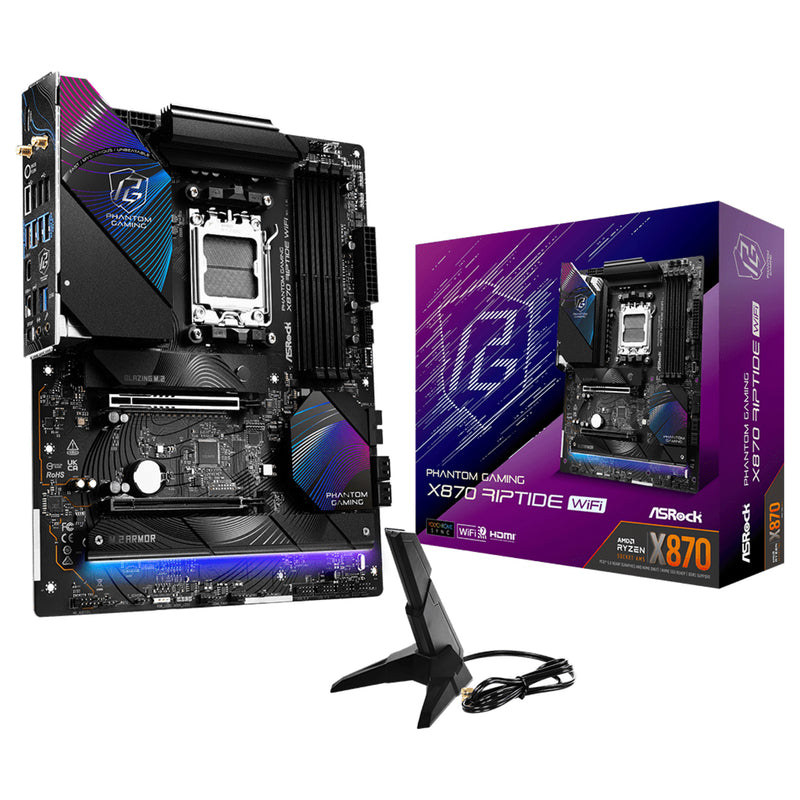 ASRock Motherboard – Wi-Fi 7, USB-C für schnellen Datentransfer