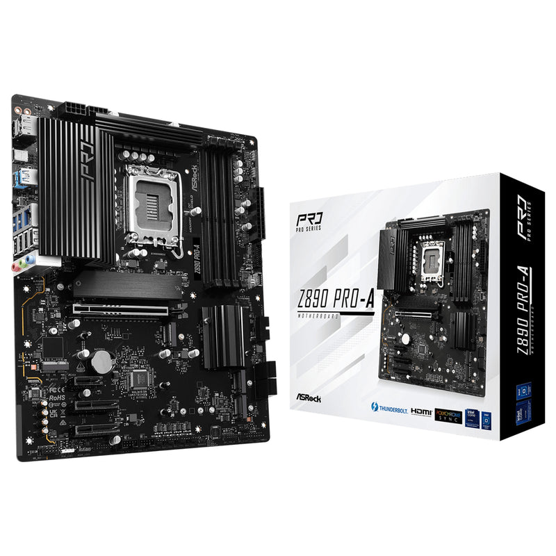 ASRock Z890 Pro-A Motherboard – USB4, 2.5 Gigabit LAN