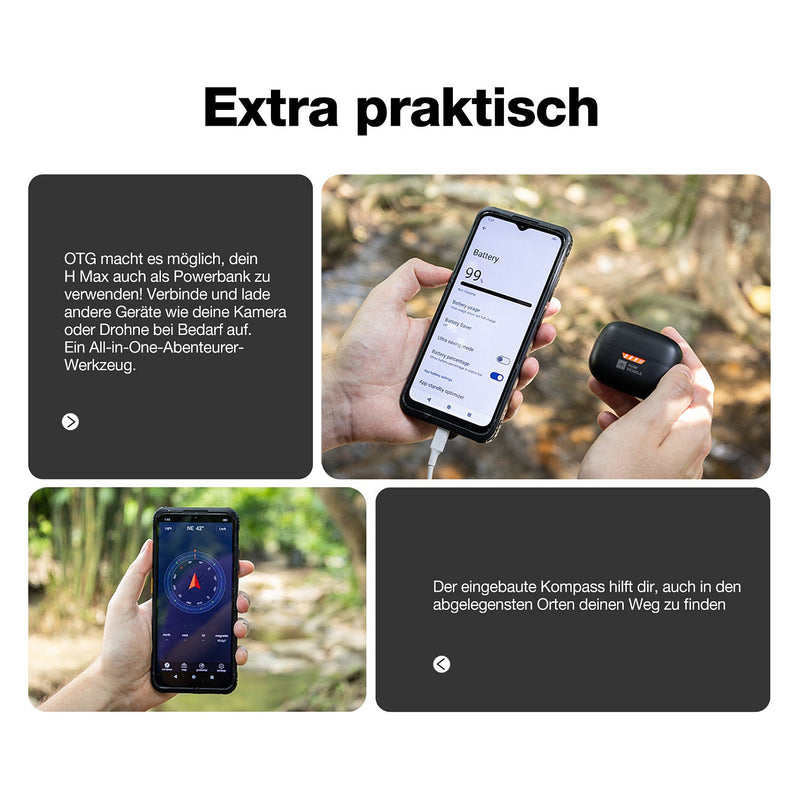 AGM Outdoor-Smartphone – Robustes Design, 128 GB Speicher