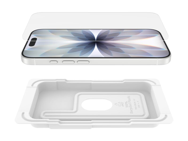 BELKIN Bildschirmschutz für iPhone 16 Pro – Schlagfest & Kratzresistent