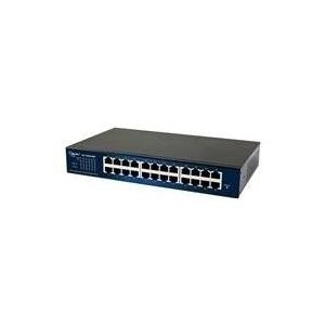 ALLNET Netzwerk-Switch – 24 Ports, lüfterlos für leisen Betrieb