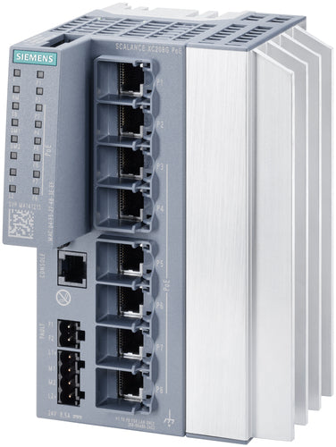 Siemens Netzwerk-Switch – 8 Ports, Power over Ethernet