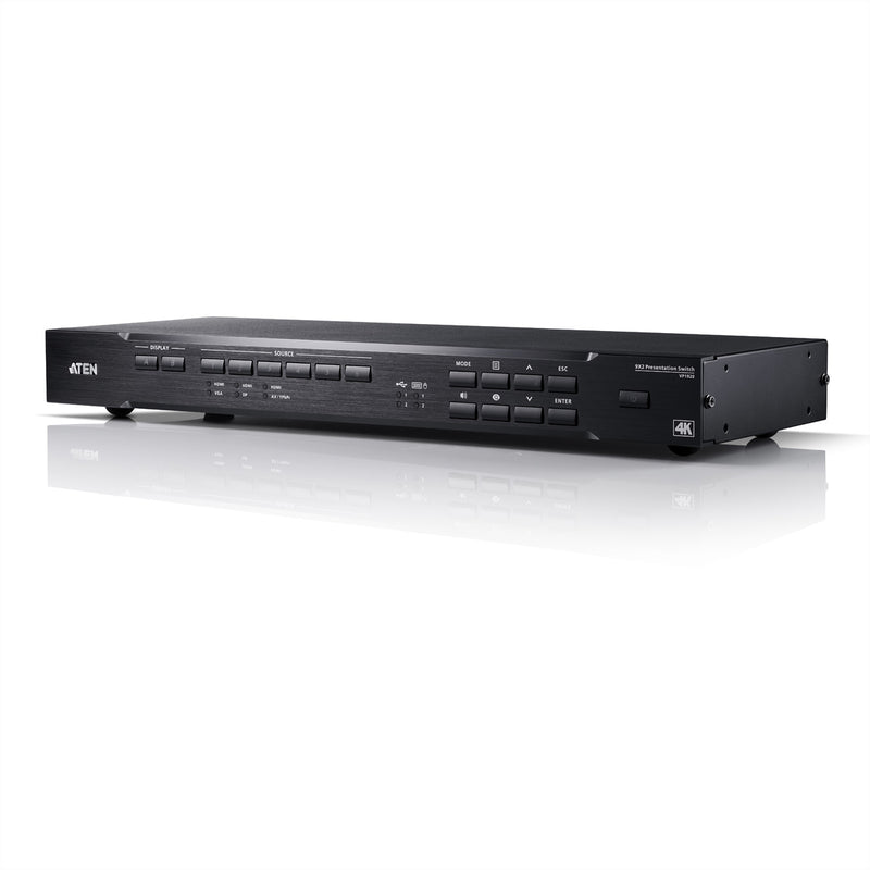 ATEN HDMI Matrix Switch – 4K, 9 Eingänge, 2 Ausgänge