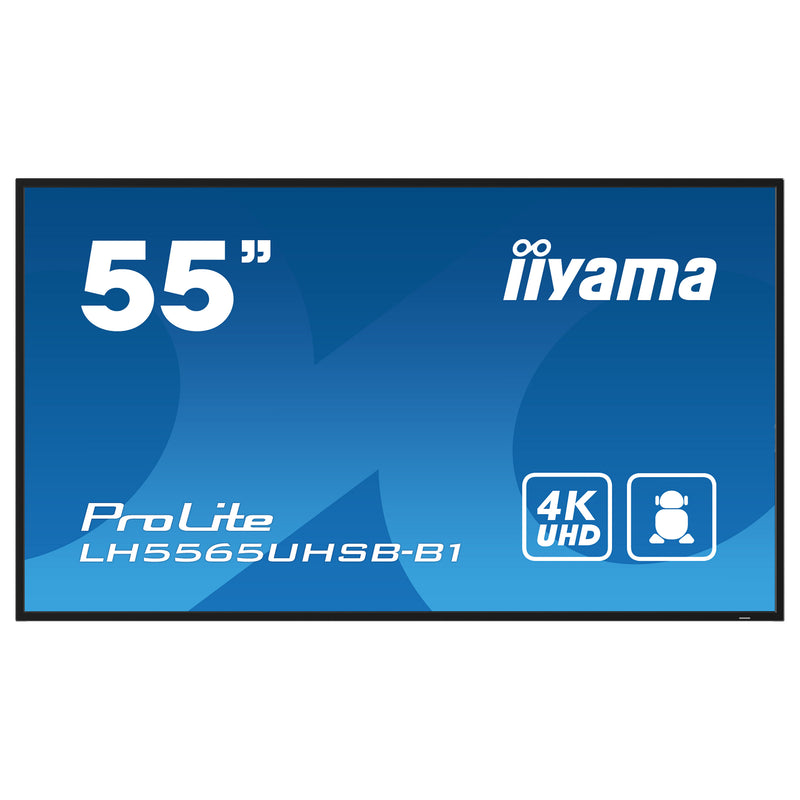 Iiyama 55" 4K Display – Ideal für digitale Beschilderung