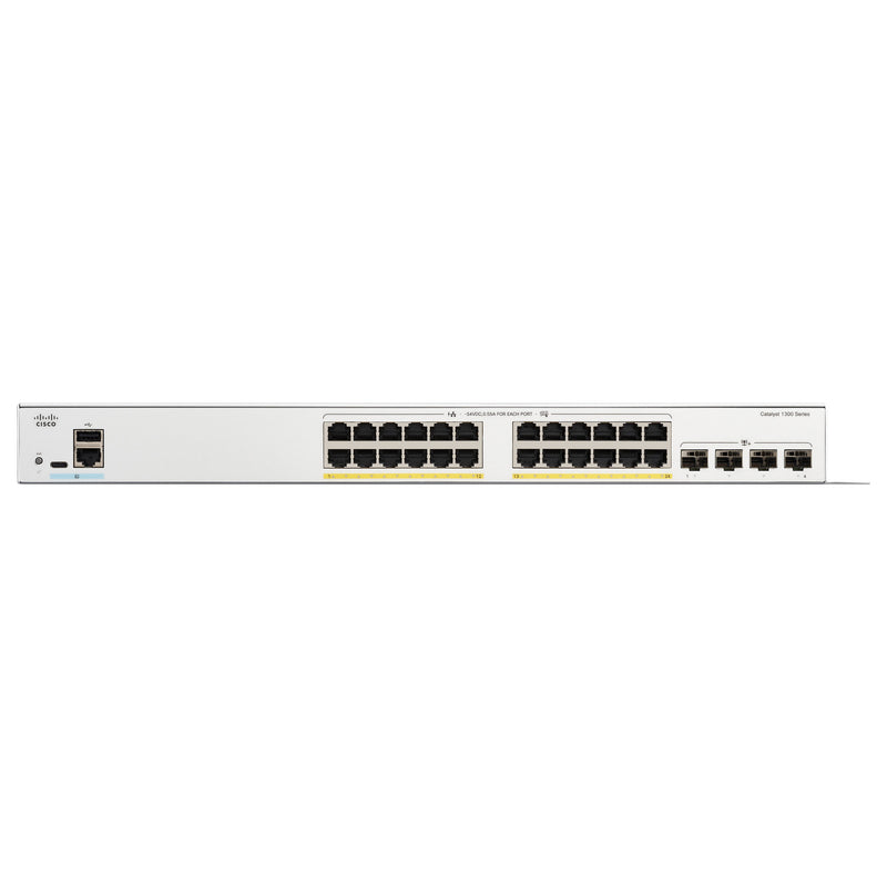 Cisco Netzwerk-Switch – 24 Ports, PoE+ für kleine Unternehmen