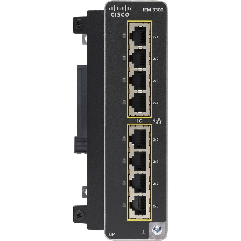 Cisco Netzwerk-Erweiterungsmodul – 8 Gigabit Ethernet Ports, PoE+