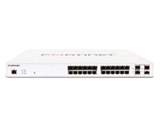 Fortinet Netzwerk-Switch – 24 Anschlüsse, PoE+ Unterstützung