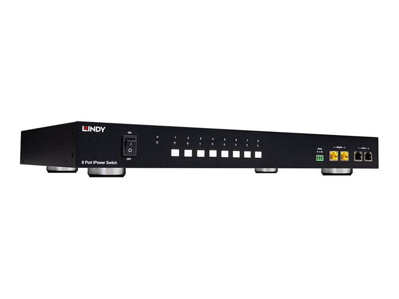 Lindy IPower Switch – 8-fach Stromverteiler, fernsteuerbar
