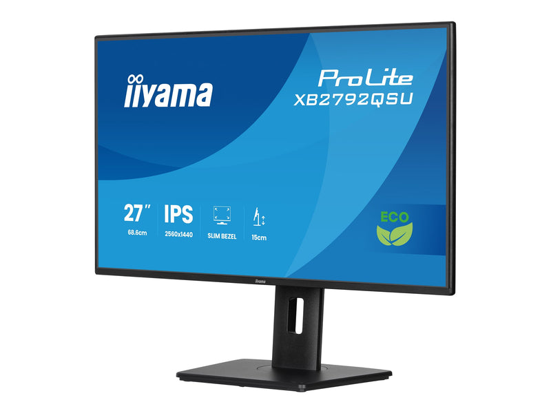 Iiyama 27" LED-Monitor – QHD-Auflösung, IPS-Display