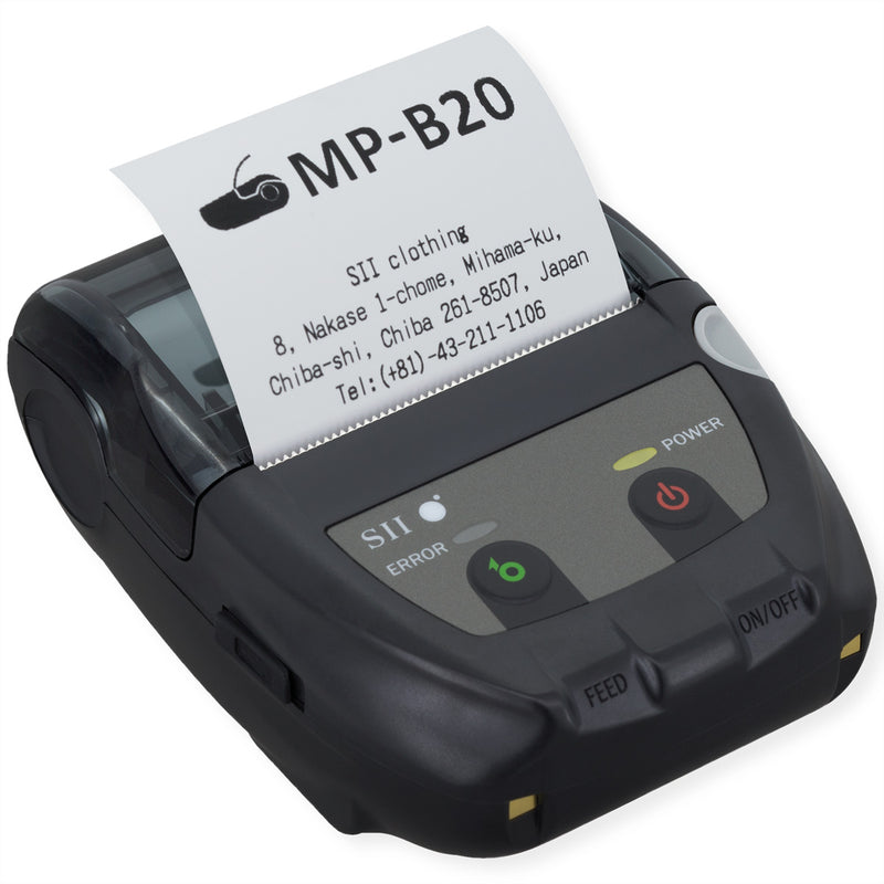 SEIKO Mobiler Etikettendrucker – USB & Bluetooth, bis zu 80 mm/Sek.