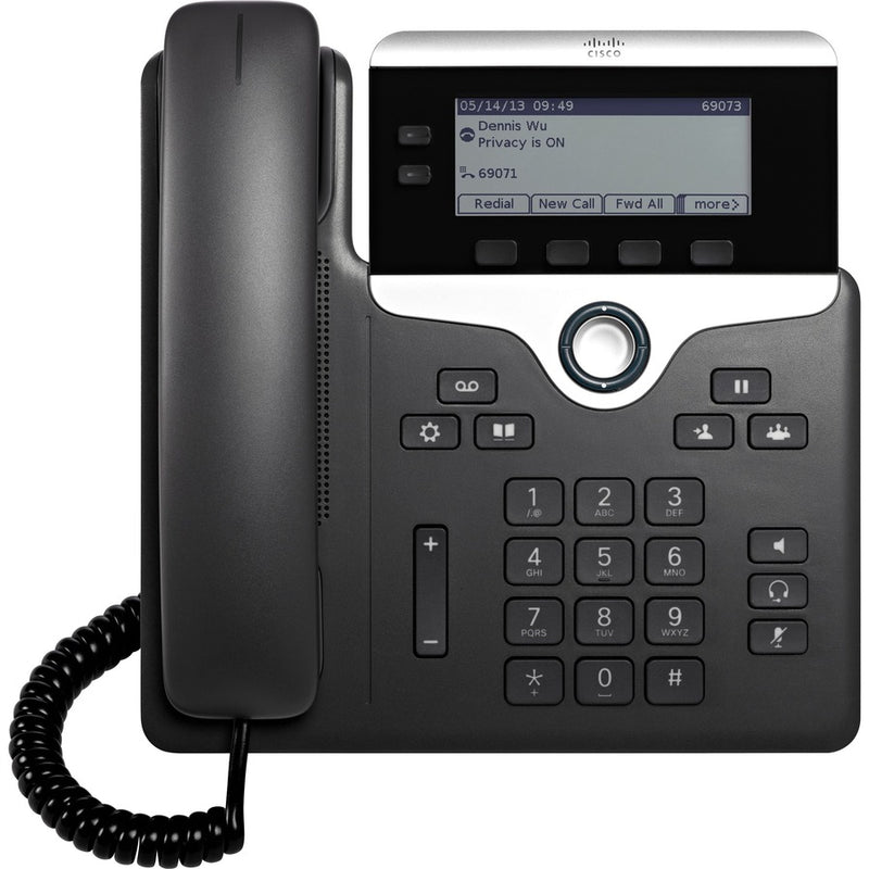 Cisco VoIP-Telefon – HD-Sprachqualität, höhenverstellbar