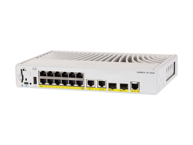 Cisco Netzwerk-Switch – 12 Anschlüsse, Gigabit Ethernet