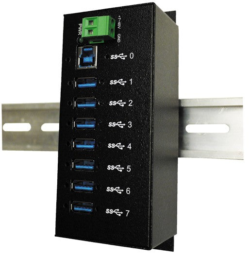 EXSYS USB 3.0 Hub – 7 Ports für schnelle Datenübertragung