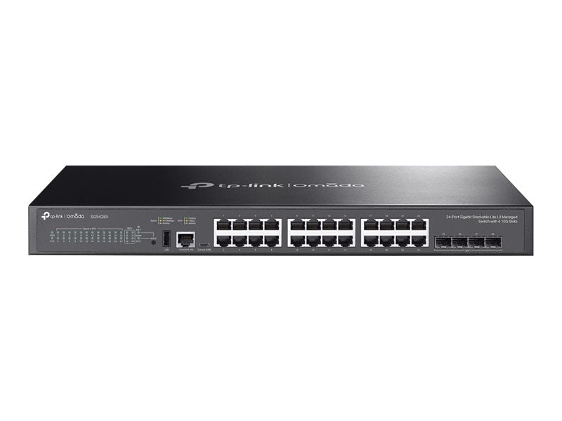 TP-Link Omada Switch – 24 Ports, 4 schnelle 10G Slots