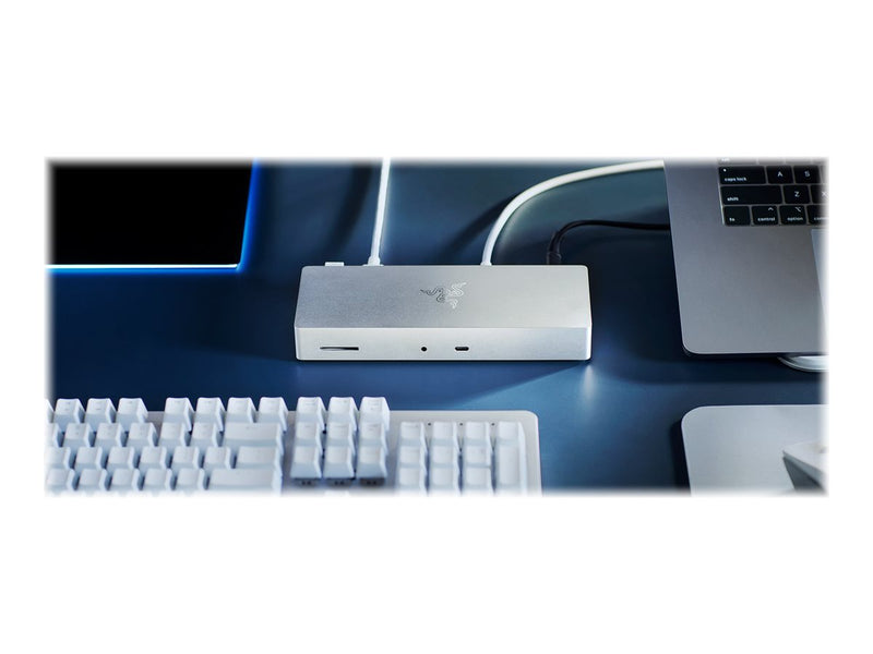 Razer Thunderbolt 4 Dock – 10 Anschlüsse, unterstützt 8K-Display