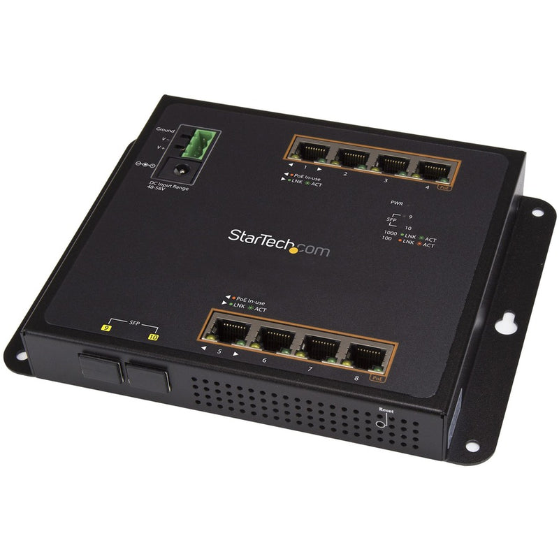 StarTech Ethernet Switch – 8 Ports mit PoE+ für schnelle Netzwerke
