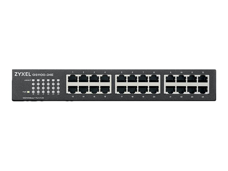 Zyxel Netzwerk-Switch – 24 Anschlüsse, geräuschlos & energieeffizient