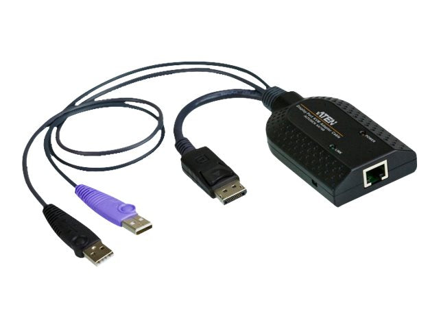 ATEN KVM-Adapter – USB, DisplayPort, SmartCard-Leser