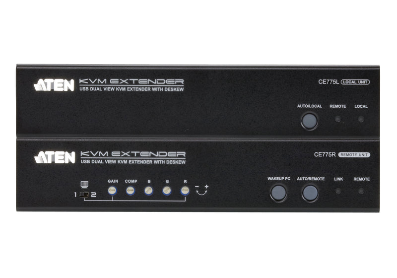 ATEN Konsolen-Extender – Dual View, bis 300m