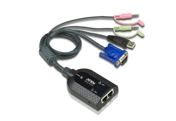 ATEN KVM Adapter – USB, VGA zu Cat5e/6 für einfache Verbindung