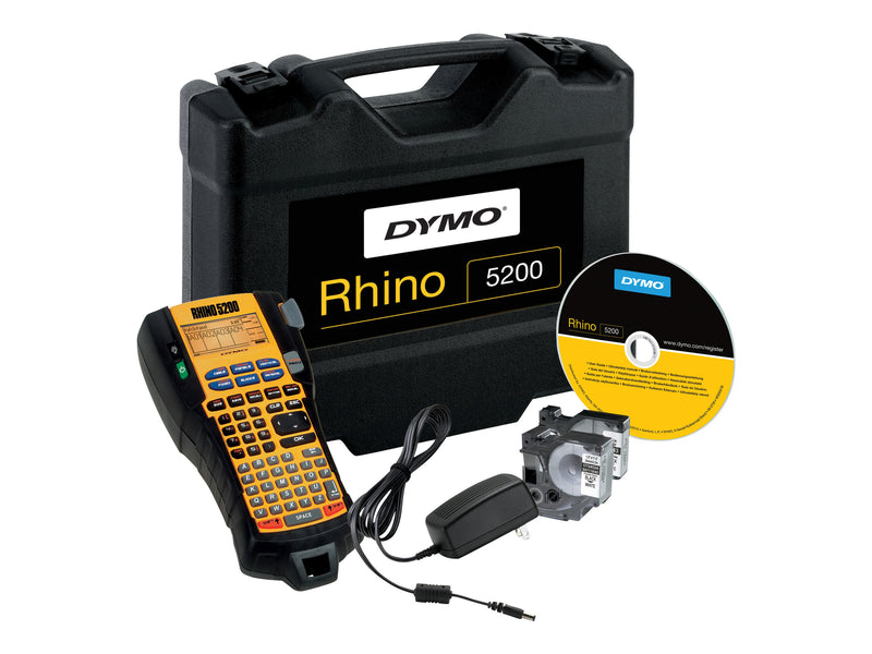DYMO Rhino 5200 Beschriftungsgerät – Tragbar, mit Hartschalenkoffer
