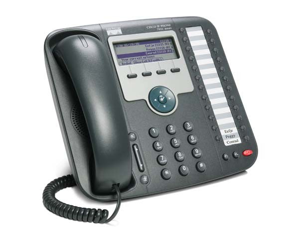 Cisco VoIP-Telefon – ideal für mehrere Leitungen