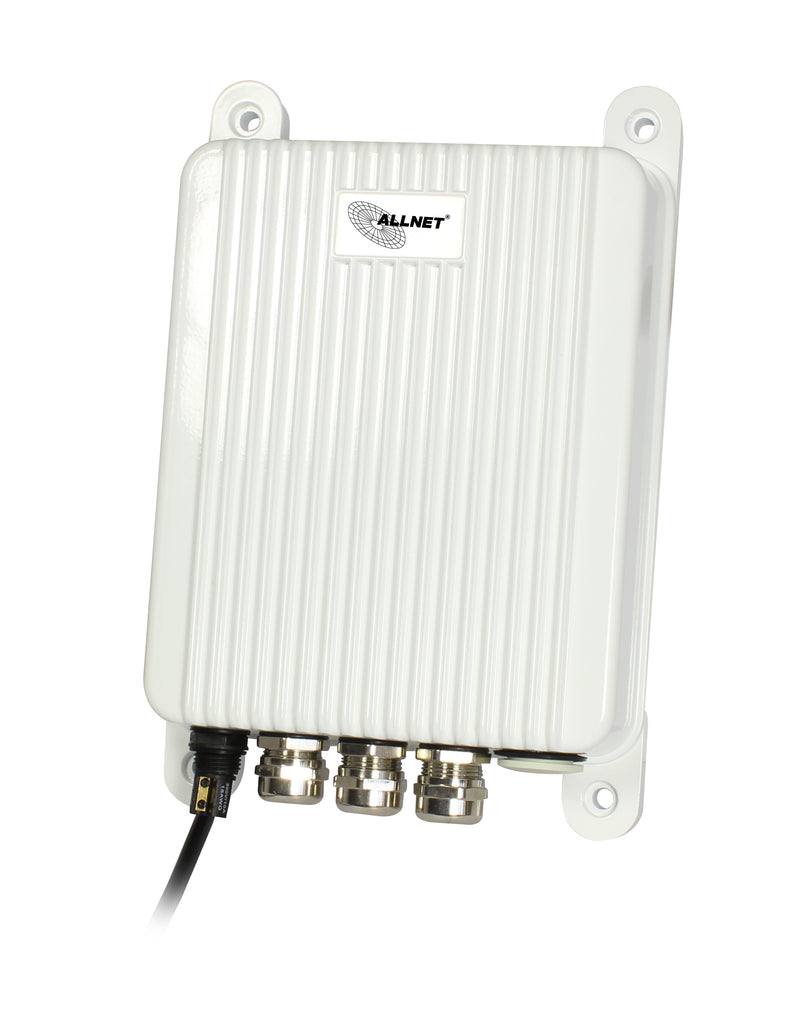 ALLNET Outdoor-Switch – 3x PoE+, wetterfest, lüfterlos