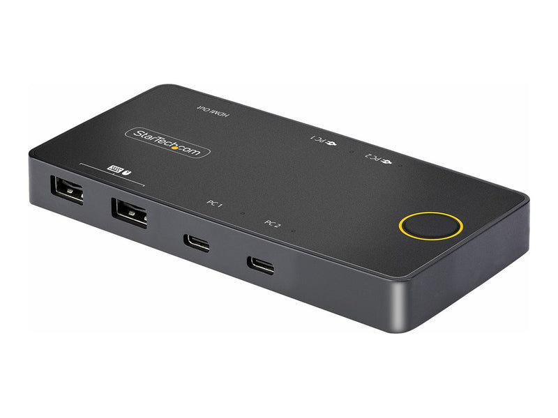 StarTech USB-C KVM-Switch – 2-Port, 4K HDMI, 100W Stromversorgung