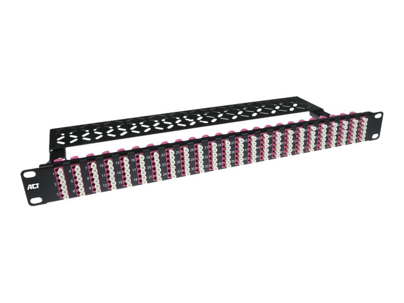 ACT Patch Panel – 96 Glasfaseranschlüsse, hohe Dichte