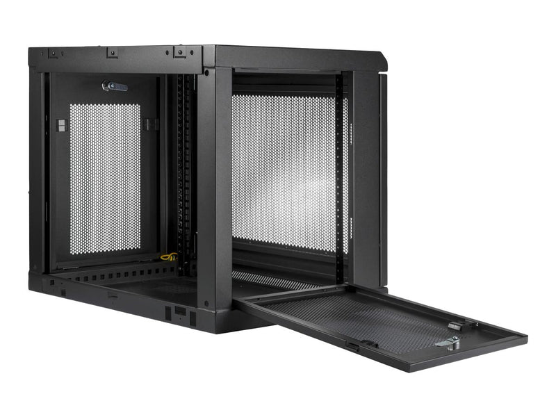 StarTech.com 9HE Wand-Server-Rack – abschließbar, belüftet