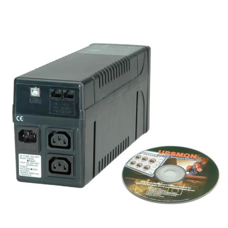 VALUE Line-Interactive USV – 800 VA, USB-Anschluss