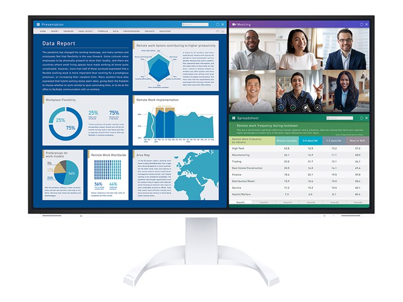 EIZO 32" Monitor – 4K-Auflösung, USB-C Anschluss