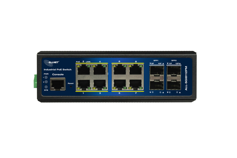ALLNET Switch – 12 Ports, ideal für anspruchsvolle Netzwerke
