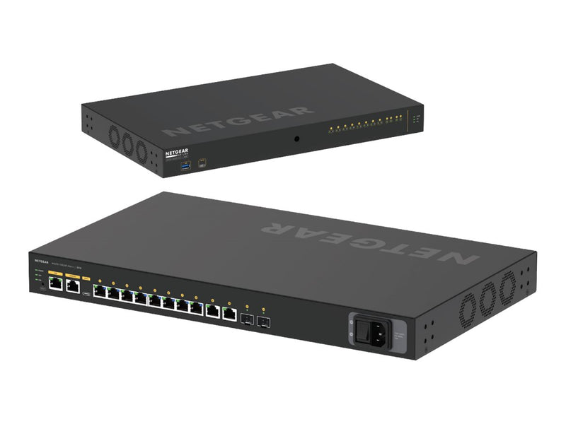 Netgear 12-Port Managed Switch – PoE++ für AV-Integration