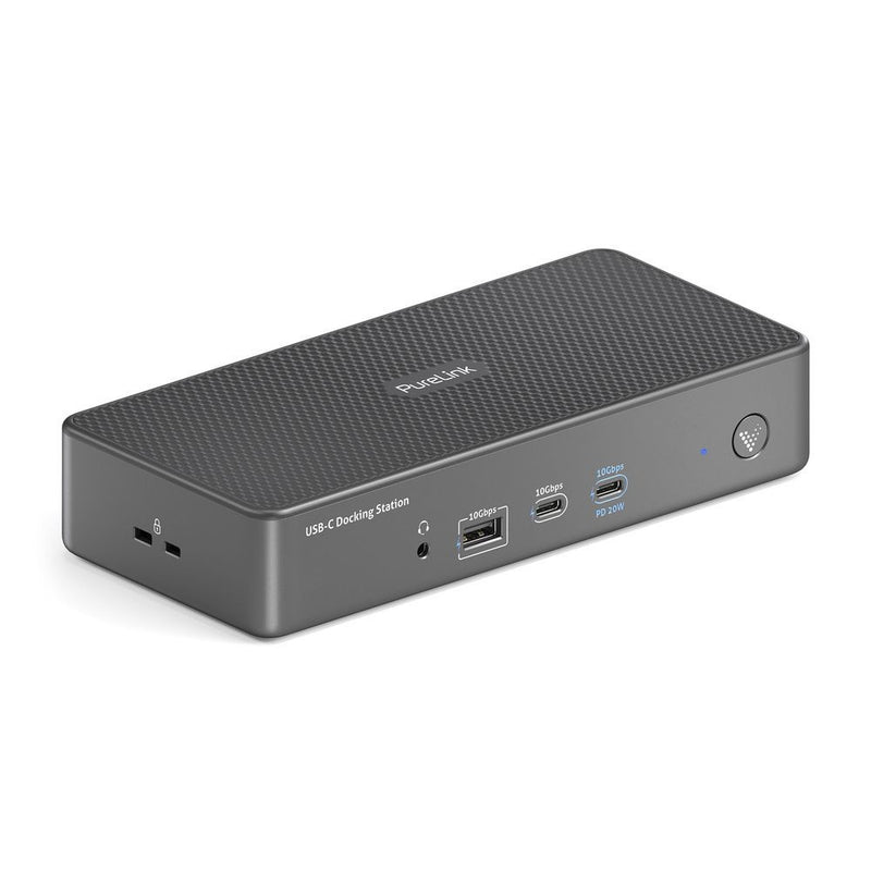 Purelink USB-C Dockingstation – 14 Anschlüsse, 4K-Display