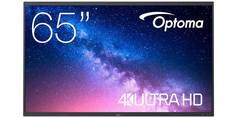 Optoma 65" Interaktiver Monitor – 4K UHD, Multi-Touch