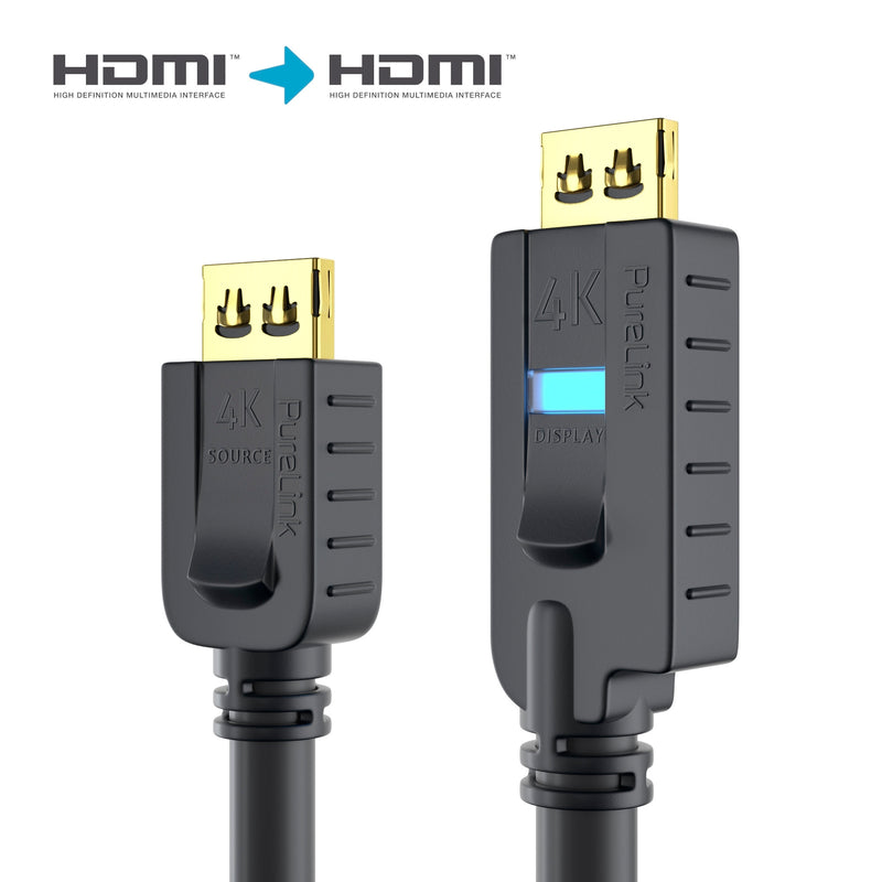 Purelink HDMI-Kabel 20m – 4K-Unterstützung, vergoldete Kontakte