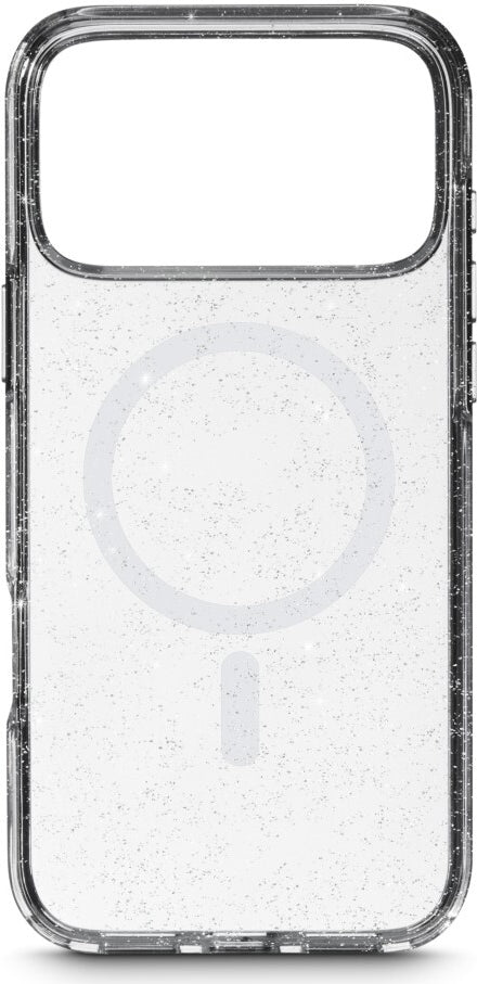 WHITE DIAMONDS iPhone 17 Pro Max Hülle – MagSafe-kompatibel, glitzernd