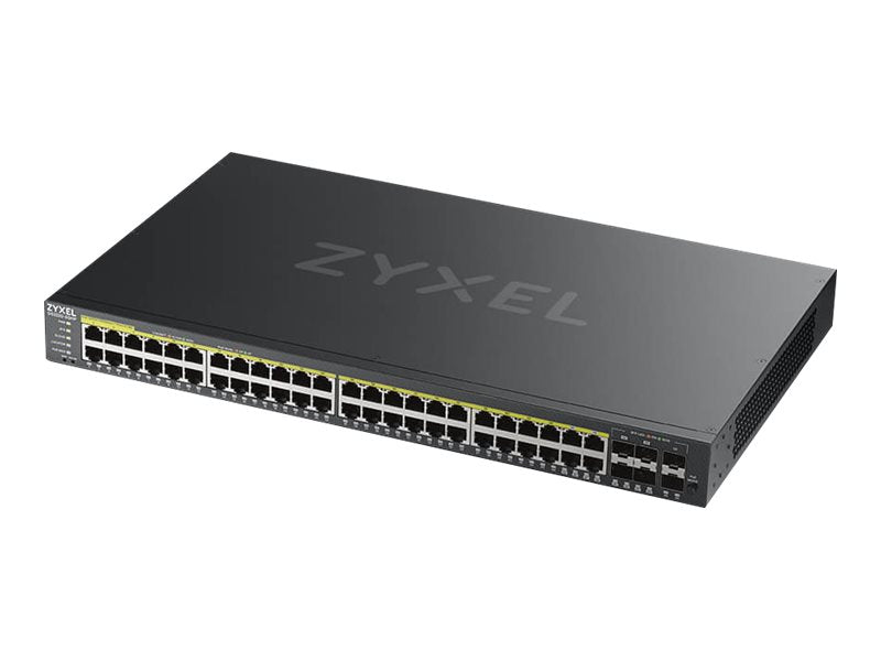 Zyxel Managed Switch – 48 Anschlüsse, PoE+ für Netzwerke