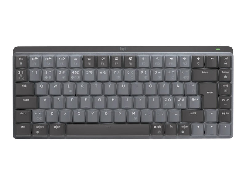Logitech MX Mechanische Mini-Tastatur – Kabellos, Beleuchtet